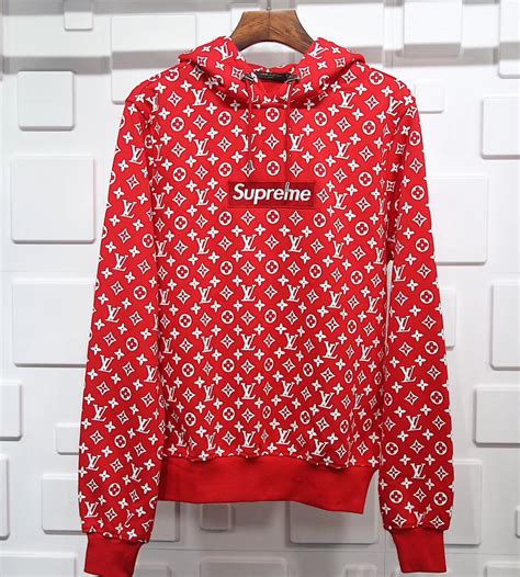 louis vuitton supreme pulli|supreme x louis vuitton hoodie.